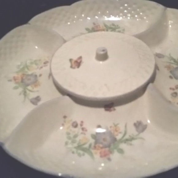 Vintage mixed nuts fruit sauce serving tray- Japan - Picture 6 of 6